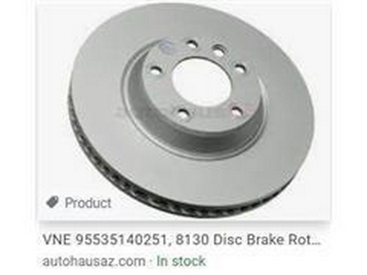 Brzdový kotúč Guangzhou Yuhang Auto Parts Co., LTD
